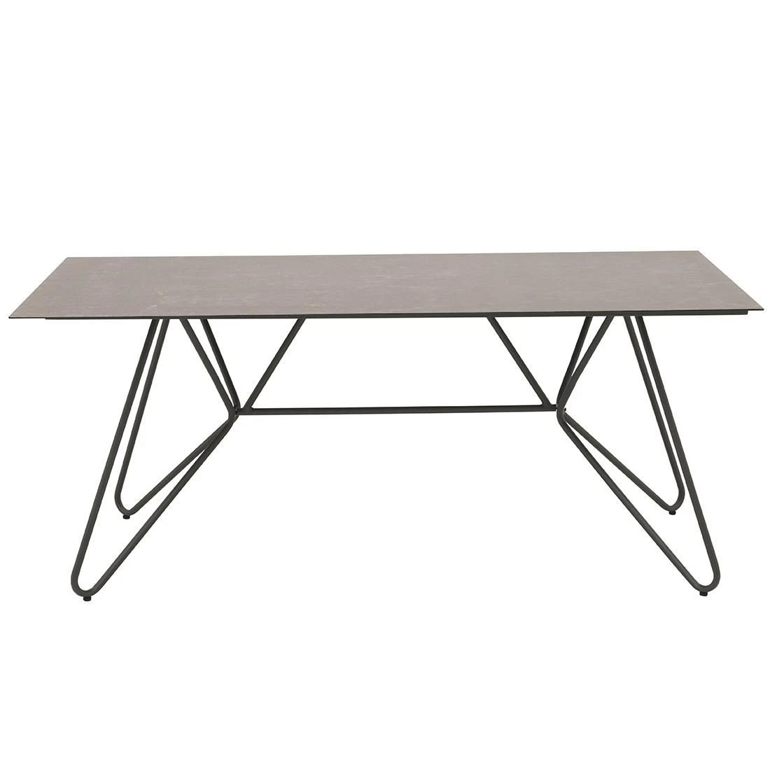 OUTLIV. Maranello Gartentisch 180x90x75cm Stahl/Keramik-Glas Dunkelgrau OUTLIV. Maranello Gartentisch 180x90x75cm Stahl/Keramik-Glas Dunkelgrau -Outliv 1084064 1