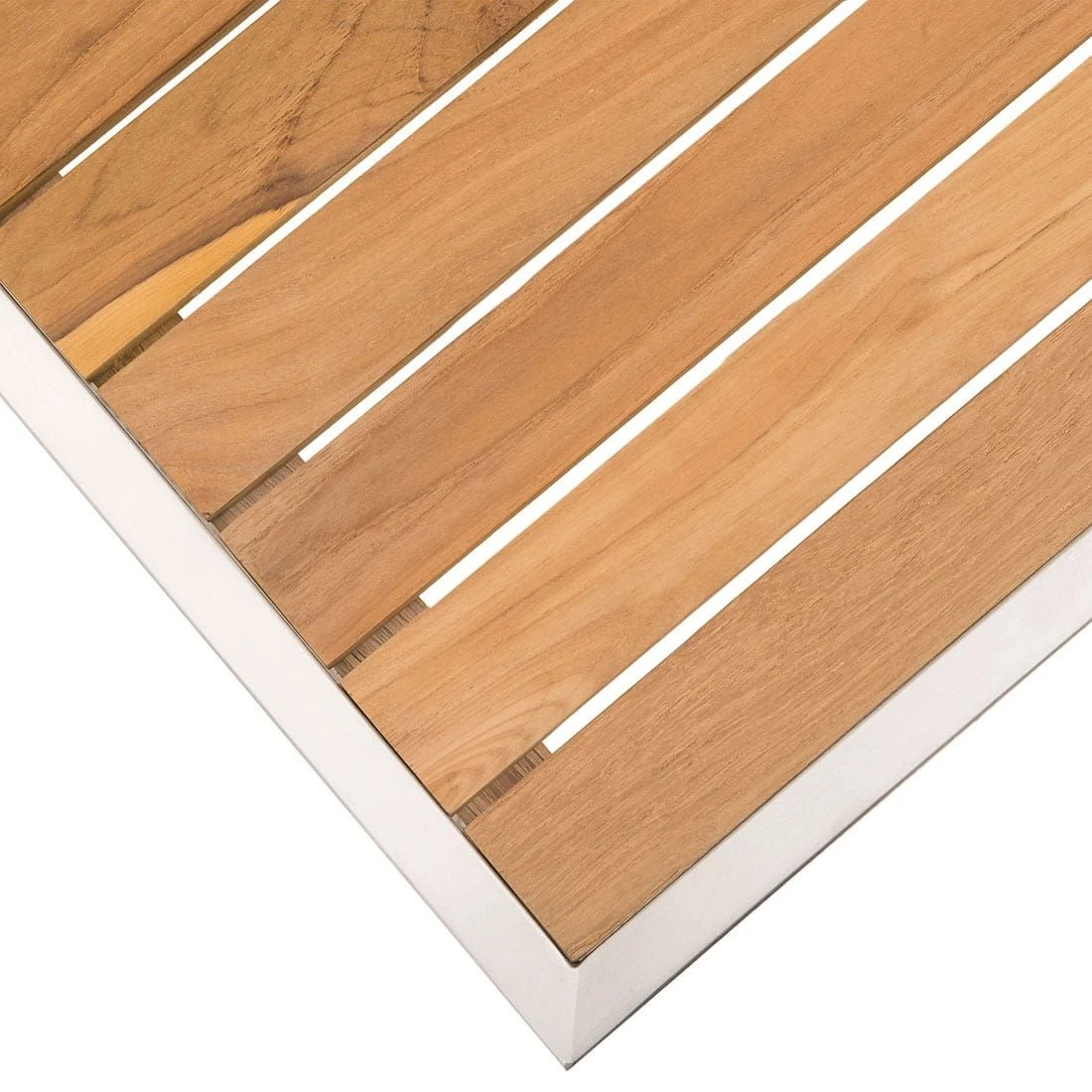 OUTLIV. Pasadena Beistelltisch 45x50x45cm Edelstahl/Teak Teak Natur OUTLIV. Pasadena Beistelltisch 45x50x45cm Edelstahl/Teak Teak Natur -Outliv 1091137 2