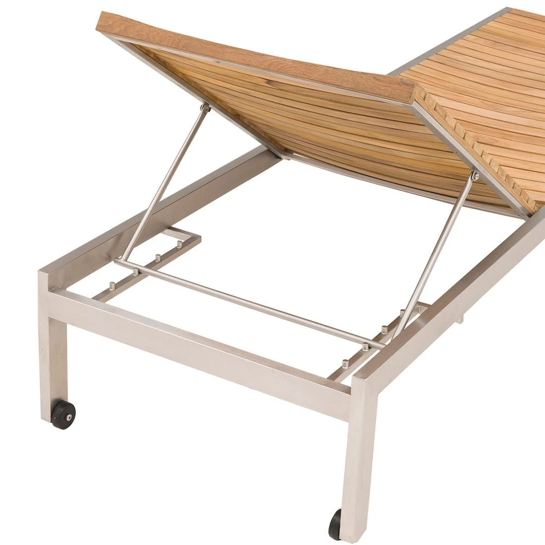OUTLIV. Pasadena Gartenliege Edelstahl/Teak Teak Natur OUTLIV. Pasadena Gartenliege Edelstahl/Teak Teak Natur -Outliv 1091148 7