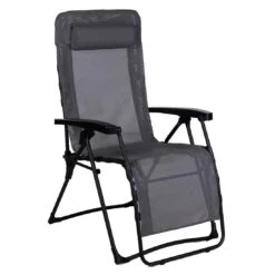 OUTLIV. By Westfield Relaxliege Stahl/Textilene Schwarz/Anthrazit