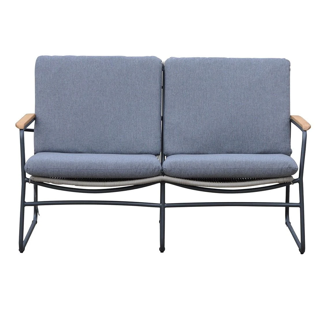 OUTLIV. Maranello Gartensofa Stahl/Rope Schwarz/Grau OUTLIV. Maranello Gartensofa Stahl/Rope Schwarz/Grau -Outliv 1169743 2