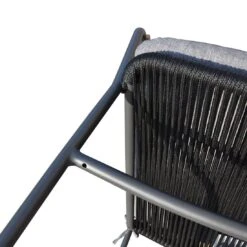 OUTLIV. Maranello Gartensessel Stahl/Rope/Olefin Schwarz/Grau 4 OUTLIV. Maranello Gartensessel Stahl/Rope/Olefin Schwarz/Grau -Outliv 1170733 5