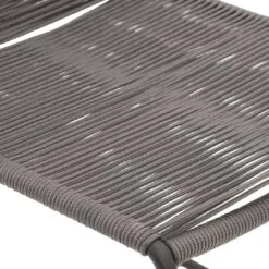 OUTLIV. Maranello School Stapelstuhl Stahl/Rope Anthrazit -Outliv 1171877 5