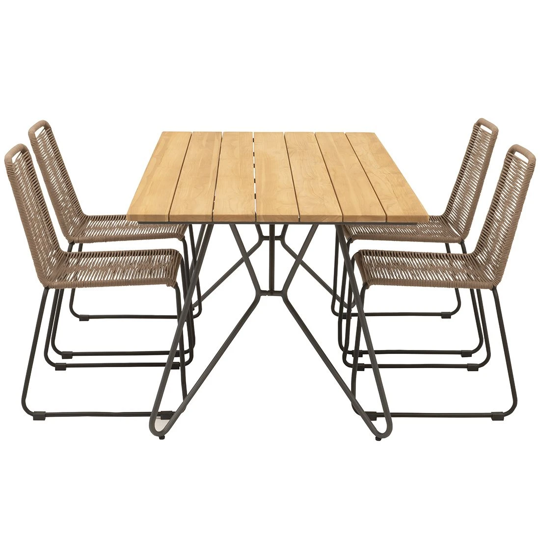 OUTLIV. Maranello Gartenmöbelset 5tlg Tisch 180x90cm Taupe OUTLIV. Maranello Gartenmöbelset 5tlg Tisch 180x90cm Taupe -Outliv 1171932 3