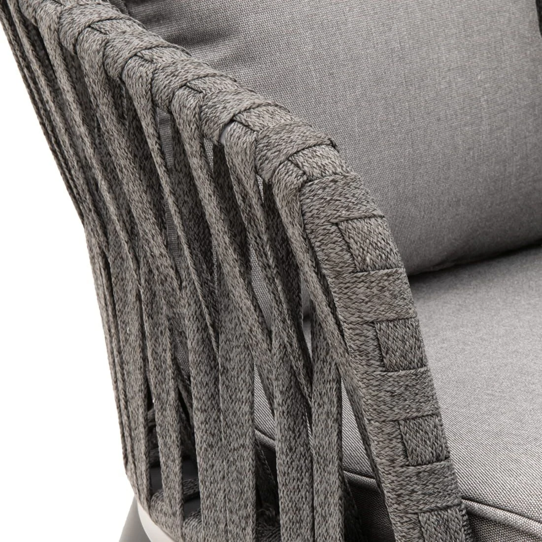 OUTLIV. Ciff Diningsessel Aluminium/Rope Anthrazit/Dark Grey OUTLIV. Ciff Diningsessel Aluminium/Rope Anthrazit/Dark Grey -Outliv 1171987 5