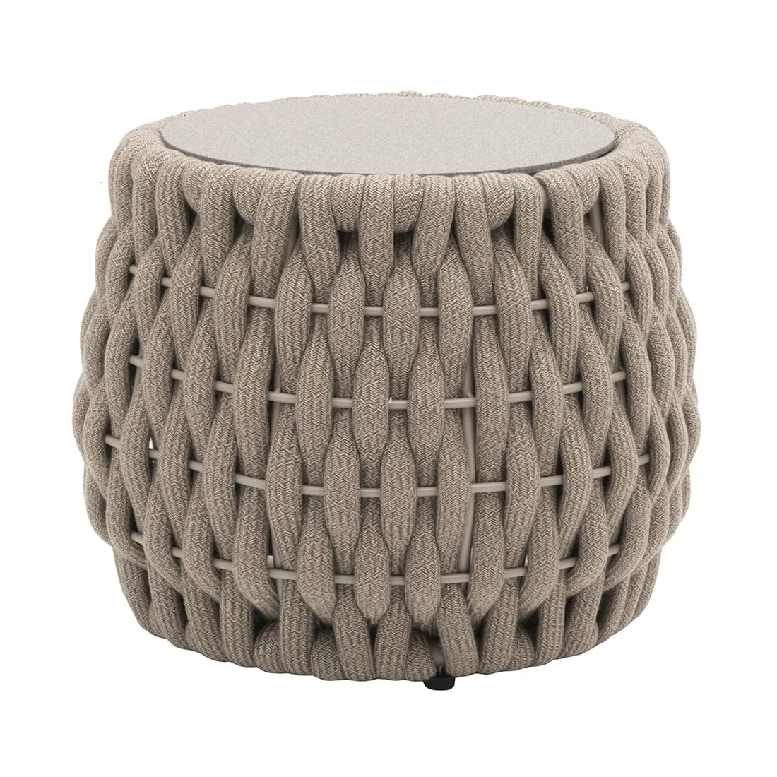 OUTLIV. Leon Beistelltisch Ø57x46cm Rope/Spraystone Beige OUTLIV. Leon Beistelltisch Ø57x46cm Rope/Spraystone Beige -Outliv 1173318 1