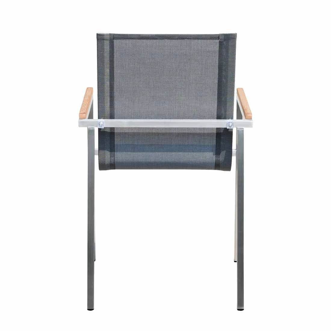 OUTLIV. Rimini Gartenmöbelset 8-tlg. Tisch 200x100cm Edelstahl/Silber-Schwarz OUTLIV. Rimini Gartenmöbelset 8-tlg. Tisch 200x100cm Edelstahl/Silber-Schwarz -Outliv 1176772 8