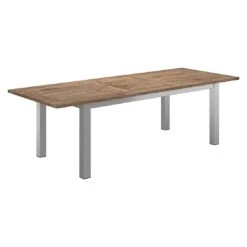 OUTLIV. Tampa Ausziehtisch 200/260x100 Edelstahl/Teak Teak Recycelt 3 OUTLIV. Tampa Ausziehtisch 200/260x100 Edelstahl/Teak Teak Recycelt -Outliv 1177300 3