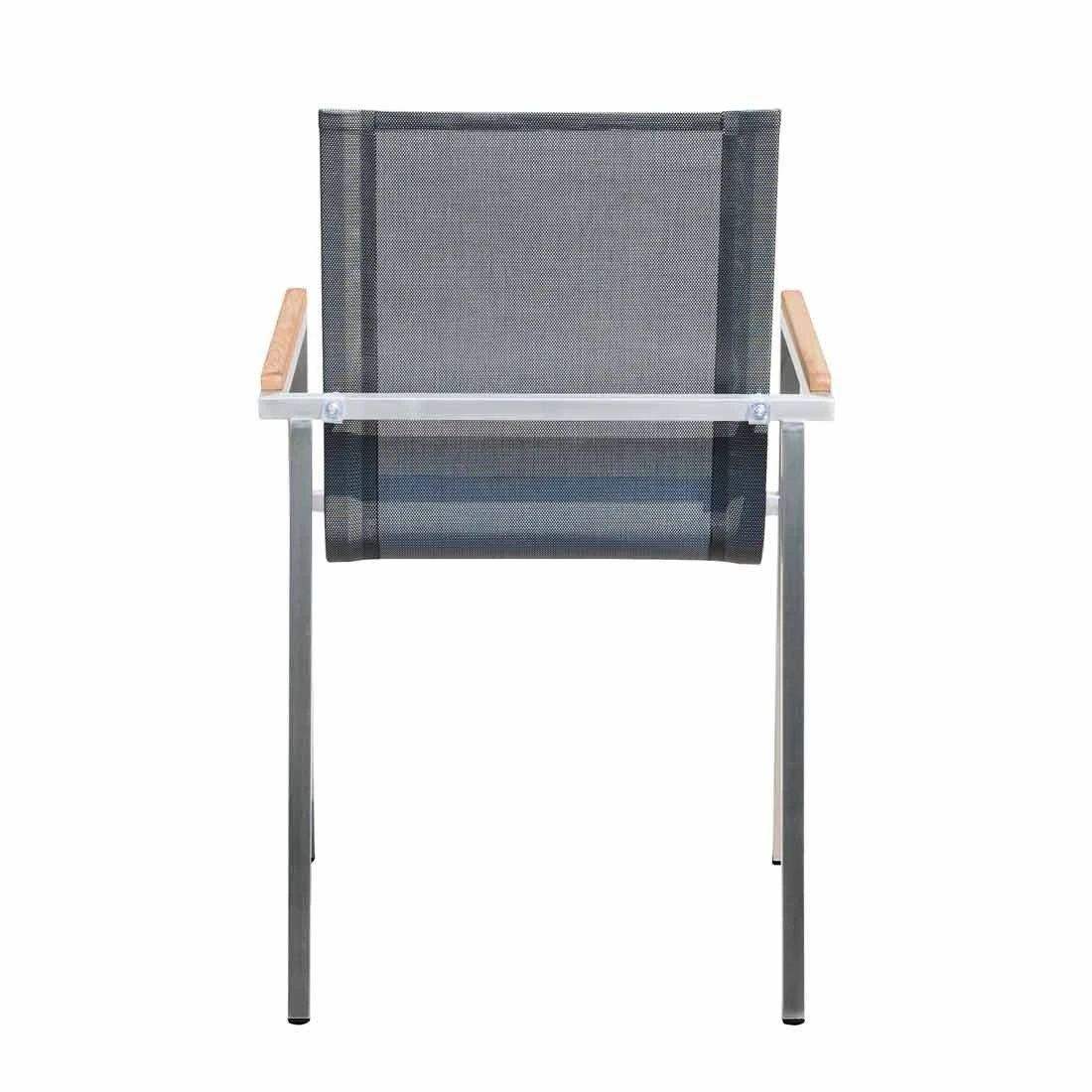 OUTLIV. Rimini Gartenmöbelset 7-tlg. Tisch 200x100cm Edelstahl/Silber-Schwarz OUTLIV. Rimini Gartenmöbelset 7-tlg. Tisch 200x100cm Edelstahl/Silber-Schwarz -Outliv 1177971 8