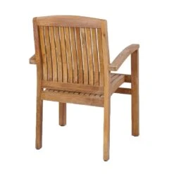 OUTLIV. Fontana Stapelsessel Teakholz Teak Natur 3 OUTLIV. Fontana Stapelsessel Teakholz Teak Natur -Outliv 1179577 4