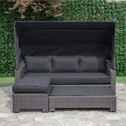 OUTLIV. Spain Loungeinsel Mit Dach 3tlg. Aluminium/Olefin Braun/Grau 5 OUTLIV. Spain Loungeinsel Mit Dach 3tlg. Aluminium/Olefin Braun/Grau -Outliv 1192062 6