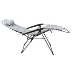 OUTLIV. By Westfield Relaxliege Stahl/Polsterung 2D Mesh Light Grey 4 OUTLIV. By Westfield Relaxliege Stahl/Polsterung 2D Mesh Light Grey -Outliv 1193646 4