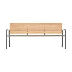 OUTLIV. Pamplona Gartenbank Edelstahl/Teak Dunkelgrau/Natur 4 OUTLIV. Pamplona Gartenbank Edelstahl/Teak Dunkelgrau/Natur -Outliv 1197067 5