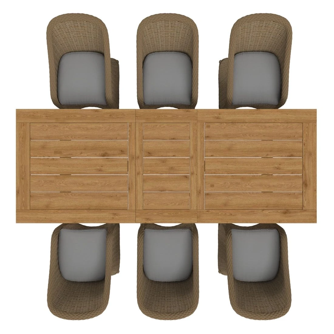 OUTLIV. Coventry Gartenmöbelset 7tlg. Dining Ausziehtisch Brown/Taupe OUTLIV. Coventry Gartenmöbelset 7tlg. Dining Ausziehtisch Brown/Taupe -Outliv 1200169 2