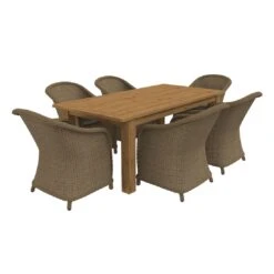 OUTLIV. Coventry Gartenmöbelset 7tlg. Dining Ausziehtisch Brown/Taupe 2 OUTLIV. Coventry Gartenmöbelset 7tlg. Dining Ausziehtisch Brown/Taupe -Outliv 1200169 3
