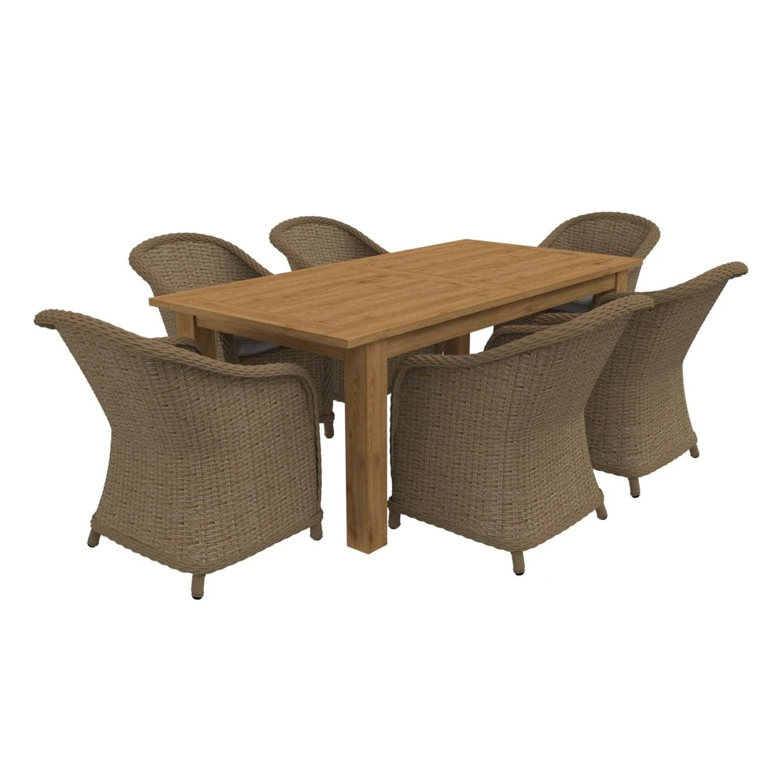 OUTLIV. Coventry Gartenmöbelset 7tlg. Dining Ausziehtisch Brown/Taupe OUTLIV. Coventry Gartenmöbelset 7tlg. Dining Ausziehtisch Brown/Taupe -Outliv 1200169 3