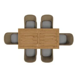 OUTLIV. Coventry Gartenmöbelset 7tlg. Dining Ausziehtisch Brown/Taupe 3 OUTLIV. Coventry Gartenmöbelset 7tlg. Dining Ausziehtisch Brown/Taupe -Outliv 1200169 4