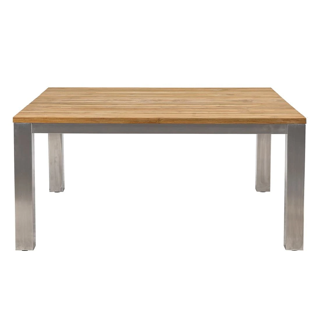 OUTLIV. Rimini Gartentisch 160x160cm Edelstahl/Teak Edelstahl/Teak Recycelt OUTLIV. Rimini Gartentisch 160x160cm Edelstahl/Teak Edelstahl/Teak Recycelt -Outliv 1243256 2