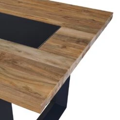 OUTLIV. Tri Gartentisch 200x100cm Aluminium/Teak Recycelt Anthrazit/Natur 3 OUTLIV. Tri Gartentisch 200x100cm Aluminium/Teak Recycelt Anthrazit/Natur -Outliv 1243751 4