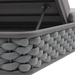 OUTLIV. Leon Gartenliege Aluminium/Rope/Acryl Anthrazit/Anthrazit-Blau-Meliert 7 OUTLIV. Leon Gartenliege Aluminium/Rope/Acryl Anthrazit/Anthrazit-Blau-Meliert -Outliv 1248448 8