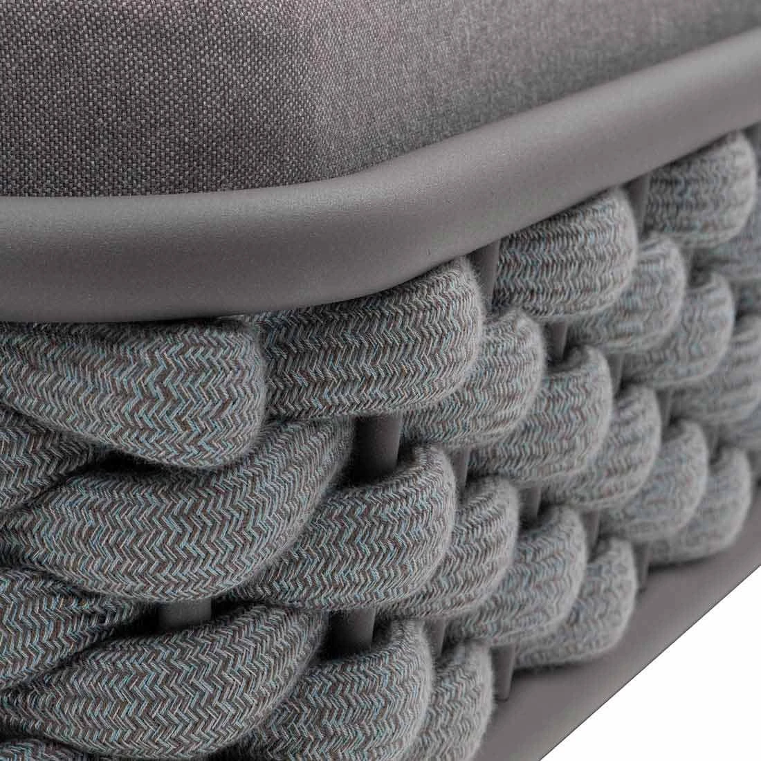 OUTLIV. Leon Gartenliege Aluminium/Rope/Acryl Anthrazit/Anthrazit-Blau-Meliert OUTLIV. Leon Gartenliege Aluminium/Rope/Acryl Anthrazit/Anthrazit-Blau-Meliert -Outliv 1248448 9