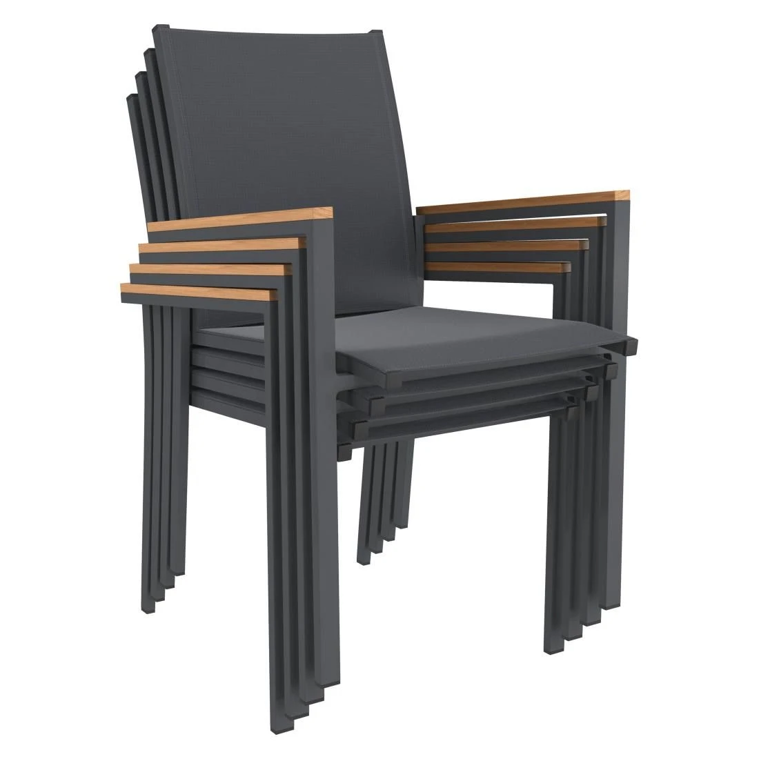 OUTLIV. Kobe Gartenmöbelset 5-tlg. mit Tisch 160x90 cm Anthrazit OUTLIV. Kobe Gartenmöbelset 5-tlg. Mit Tisch 160x90 Cm Anthrazit -Outliv 1259173 5