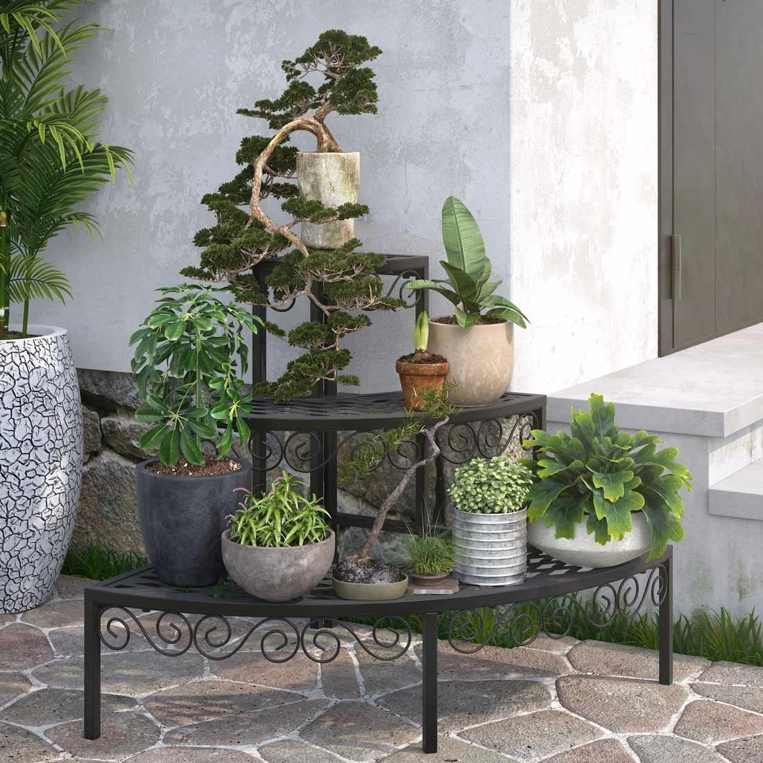 OUTLIV. Blumentreppe Stahl Anthrazit OUTLIV. Blumentreppe Stahl Anthrazit -Outliv 1262495 2