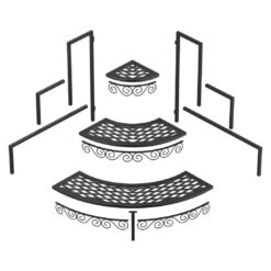 OUTLIV. Blumentreppe Stahl Anthrazit 4 OUTLIV. Blumentreppe Stahl Anthrazit -Outliv 1262495 5