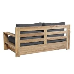 OUTLIV. Castello Gartensofa Teak/Sunproof Natur/Dunkelgrau -Outliv 1266180 3