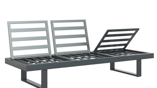 OUTLIV. Atlanta Gartensofa Aluminium/Olefin Anthrazit OUTLIV. Atlanta Gartensofa Aluminium/Olefin Anthrazit -Outliv 1342476 v 2393