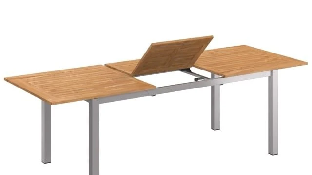 OUTLIV. Oviedo Ausziehtisch 180/240x90cm Edelstahl/Teak Natur OUTLIV. Oviedo Ausziehtisch 180/240x90cm Edelstahl/Teak Natur -Outliv 772907 v 3755