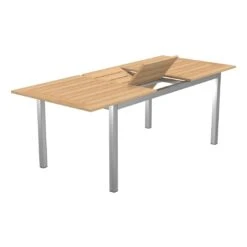 OUTLIV. Oviedo Ausziehtisch 160/210x90 Cm Edelstahl/Teak Natur 2 OUTLIV. Oviedo Ausziehtisch 160/210x90 Cm Edelstahl/Teak Natur -Outliv 773809 3 1