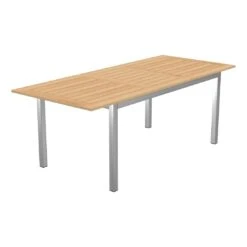 OUTLIV. Oviedo Ausziehtisch 160/210x90 Cm Edelstahl/Teak Natur 3 OUTLIV. Oviedo Ausziehtisch 160/210x90 Cm Edelstahl/Teak Natur -Outliv 773809 4 1