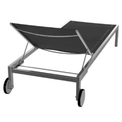 OUTLIV. Oviedo Gartenliege Edelstahl/Textilene Edelstahl/Schwarz 3 OUTLIV. Oviedo Gartenliege Edelstahl/Textilene Edelstahl/Schwarz -Outliv 794038 3