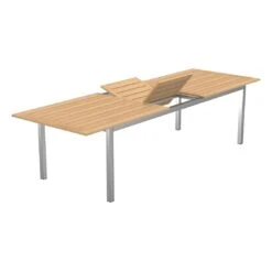 OUTLIV. Oviedo Ausziehtisch 240/300x90 Cm Edelstahl/Teak Natur -Outliv 836223 3