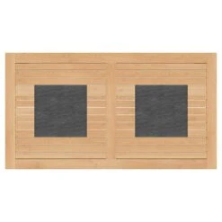 OUTLIV. Davos Gartentisch 160x88 Cm Aluminium/Teak Anthrazit 2 OUTLIV. Davos Gartentisch 160x88 Cm Aluminium/Teak Anthrazit -Outliv 879574 2