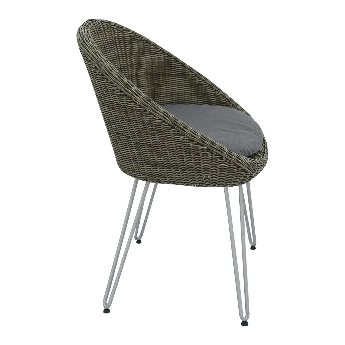 OUTLIV. Sagres Gartenstuhl Stahl/Geflecht Natural Kubu Grey/Royal Anthrazit OUTLIV. Sagres Gartenstuhl Stahl/Geflecht Natural Kubu Grey/Royal Anthrazit -Outliv 987726 4