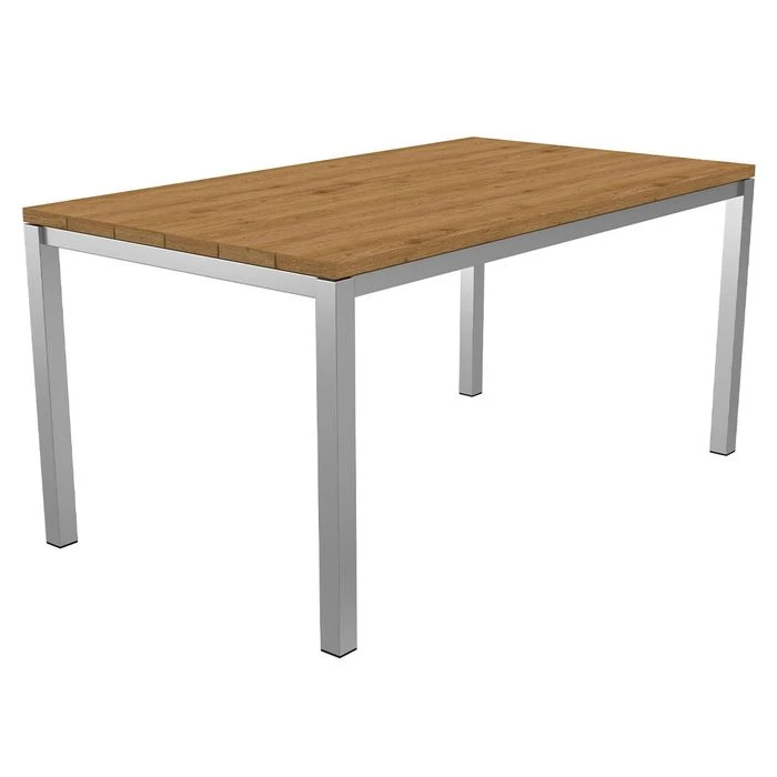 OUTLIV. Rimini Gartentisch 160x90cm Edelstahl/Teak Teak Recycelt OUTLIV. Rimini Gartentisch 160x90cm Edelstahl/Teak Teak Recycelt -Outliv 988023 1