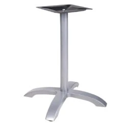 OUTLIV. Gartentisch-Gestell Aluminium Für 70x70cm & Ø70cm Silber Matt