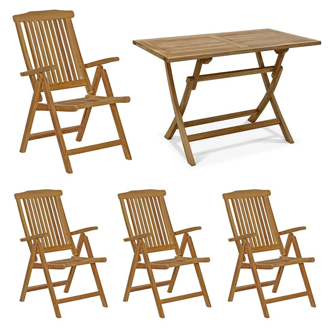 OUTLIV. Ontario Gartenmöbelset 5-tlg. mit Klapptisch 120x70cm Natur OUTLIV. Ontario Gartenmöbelset 5-tlg. Mit Klapptisch 120x70cm Natur -Outliv bounty gartenmoebelset 5 tlg mit klapptisch 120x70cm 1392009 1