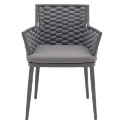 OUTLIV. Leon Gartenmöbelset 7-tlg.Tisch 220x100 Cm Anthrazit/Anthrazit-Blau-Meliert -Outliv by ds leon gartenmoebelset 7 tlg mit gartentisch 220x100cm 1391283 4