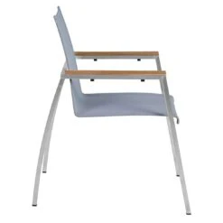 OUTLIV. Tokyo Gartenmöbelset 5-tlg. Tisch 160x90cm Silber/Grau -Outliv by ds tokyo gartenmoebelset 5 tlg mit gartentisch 160x90cm 1391932 5