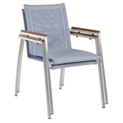 OUTLIV. Tokyo Gartenmöbelset 5-tlg. Tisch 160x90cm Silber/Grau -Outliv by ds tokyo gartenmoebelset 5 tlg mit gartentisch 160x90cm 1391932 6