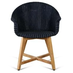 OUTLIV. Clovelly Gartenmöbelset 7-tlg. Tisch 220x100cm Natur/Schwarz -Outliv clovelly gartenmoebelset 7 tlg mit gartentisch 220x100cm 1392163 4