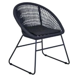 OUTLIV. Edson Gartenmöbelset 5-tlg. Tisch Ø130cm Inkl. Kissen Charcoal -Outliv edson gartenmoebelset 5 tlg mit gartentisch durchm130cm 1392108 3