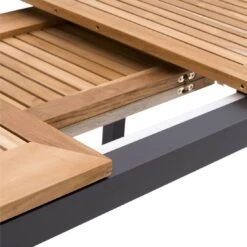 OUTLIV. Kobe Gartenmöbelset 5-tlg.mit Ausziehtisch 150/210x90 Cm Anthrazit/Natur 4 OUTLIV. Kobe Gartenmöbelset 5-tlg.mit Ausziehtisch 150/210x90 Cm Anthrazit/Natur -Outliv gartenmoebelset 5 tlg mit ausziehtisch 150 210x90 1388665 4