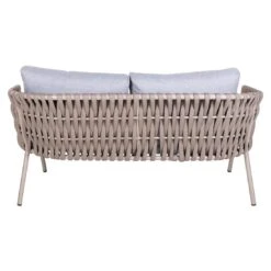 OUTLIV. Loungeset 5-tlg. Stahl/Rope Sand/Grau -Outliv outliv 5 tlg loungegruppe aluminium rope 1429552 7