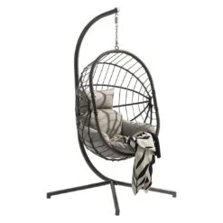 OUTLIV. Amazonia Hängesessel Stahl/Rope Anthrazit/Hellgrau -Outliv outliv amazonia haengesessel stahl rope 1421995 3