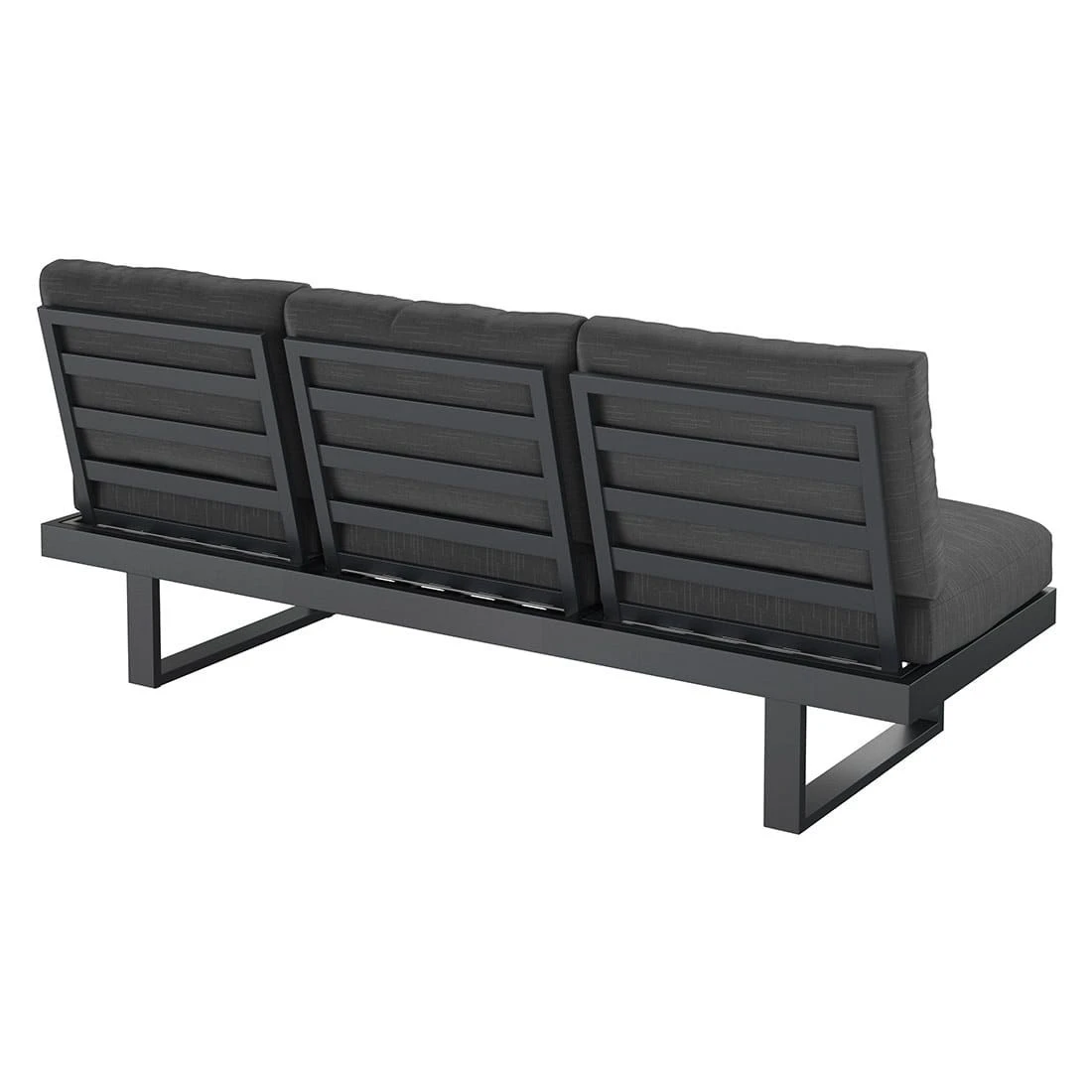 OUTLIV. Atlanta Gartensofa Aluminium/Olefin Anthrazit OUTLIV. Atlanta Gartensofa Aluminium/Olefin Anthrazit -Outliv outliv atlanta diningbank aluminium olefin 1342476 10