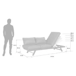 OUTLIV. Atlanta Gartensofa Aluminium/ Olefin Anthrazit/Grau 13 OUTLIV. Atlanta Gartensofa Aluminium/ Olefin Anthrazit/Grau -Outliv outliv atlanta loungeliege aluminium olefin anthrazit grau 1246204 14